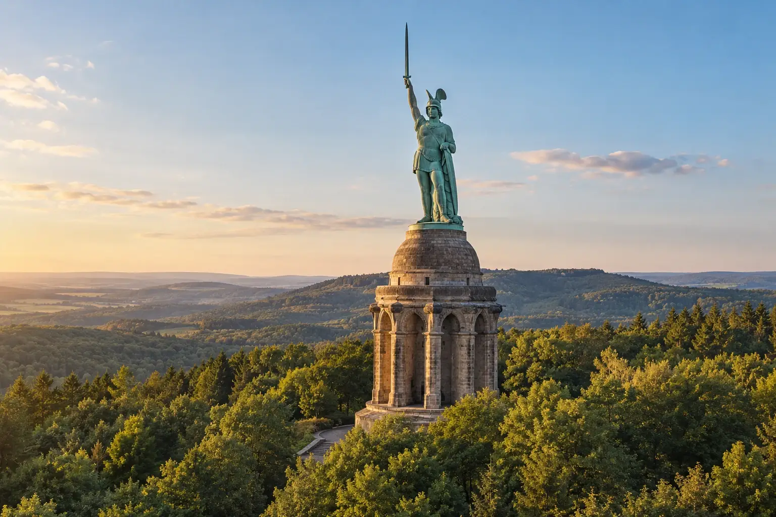 Hermannsdenkmal – KI-generiertes Motiv