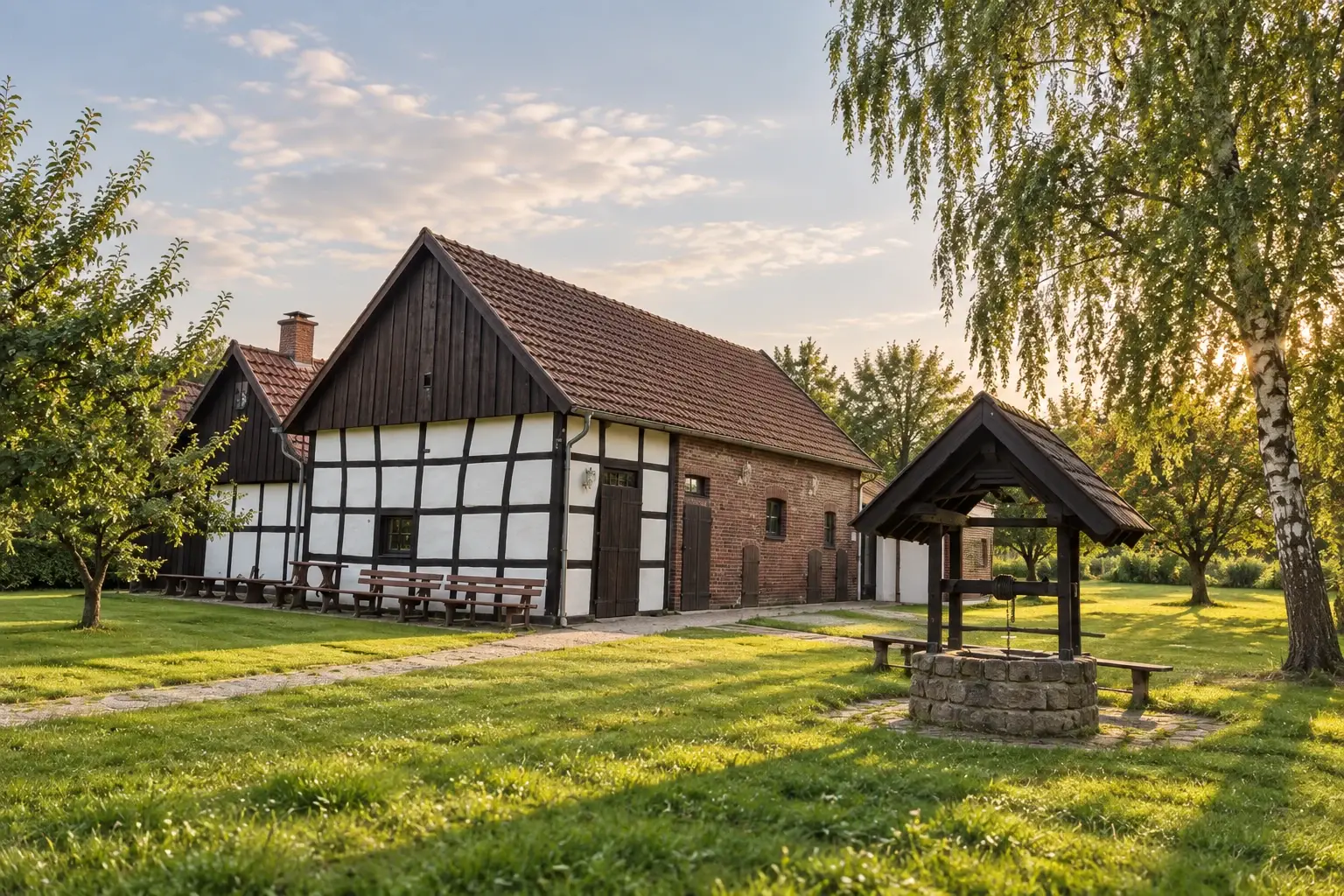 Heimathof – KI-generiertes Motiv
