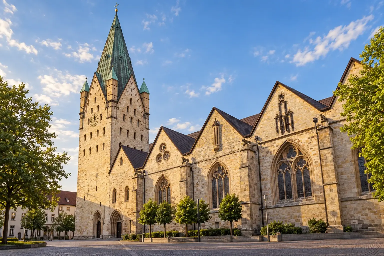 Paderborner Dom – KI-generiertes Motiv